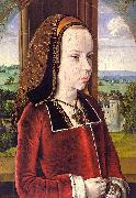 Jean Hey Portrait of Margaret of Austria Spain oil painting reproduction